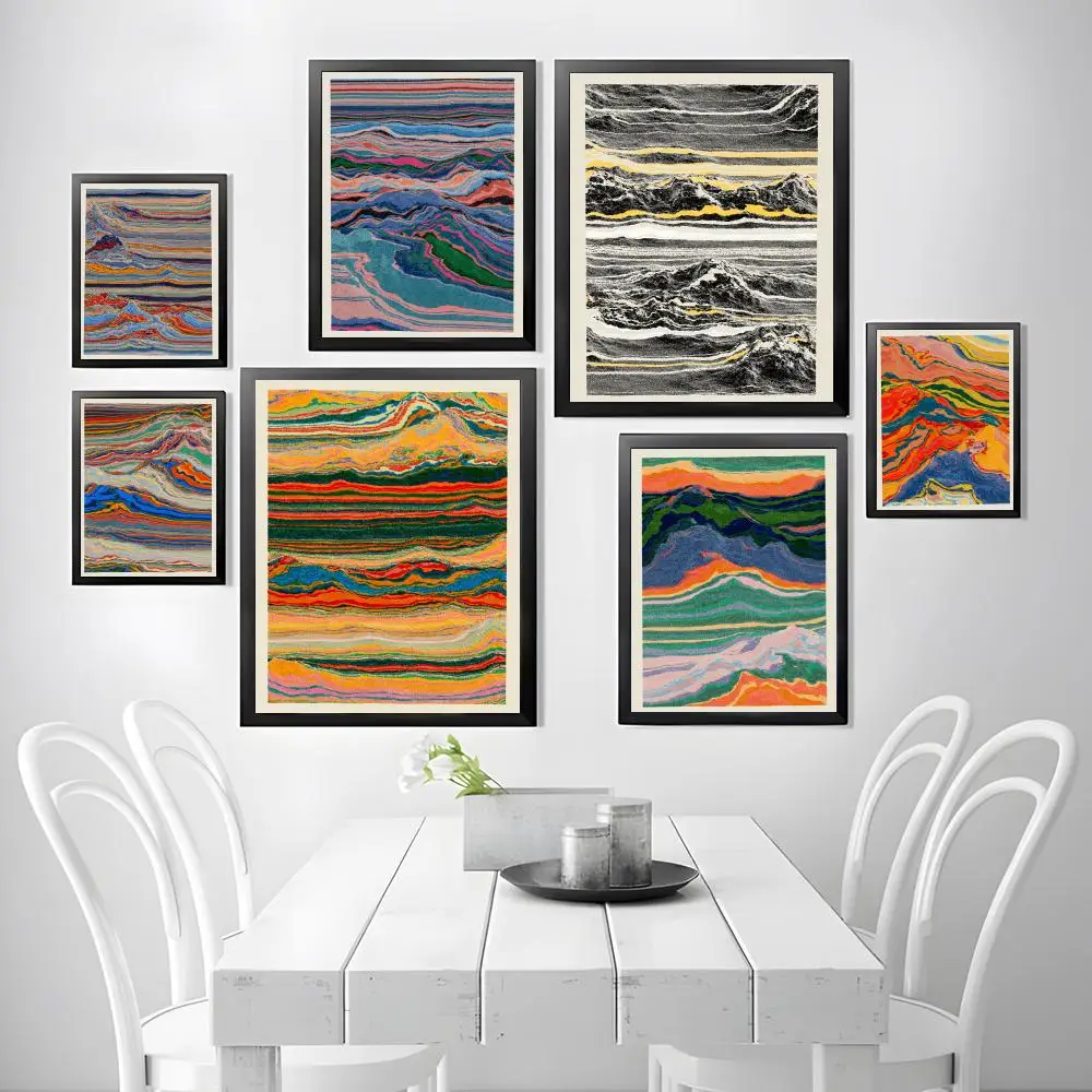 1pc ART Meridian Poster Wall Art Poster Decorative Mural Home Decor Gift Unframed