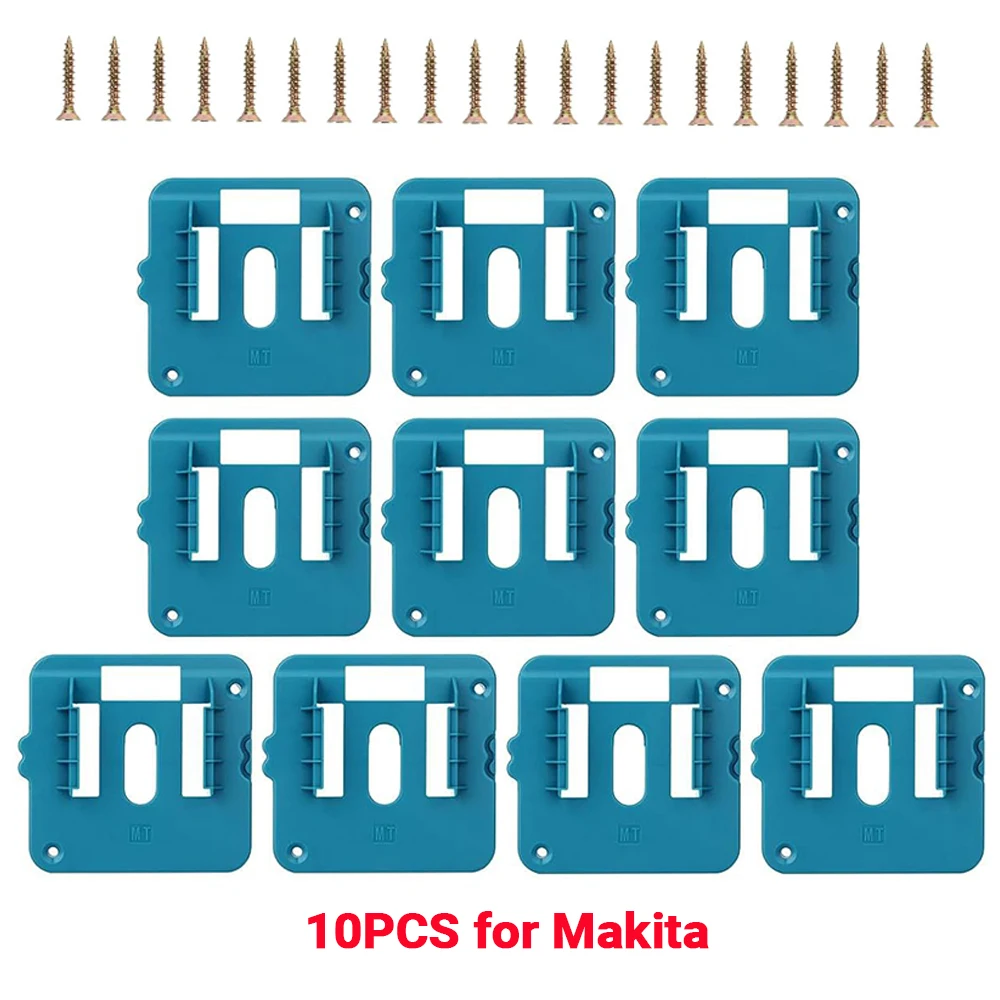 1-10PCS batterijhouder muurbevestiging voor 18V Makita BL1840 BL1830, batterijbeugel voor batterijopslag voor magazijn, fabriek, vrachtwagen