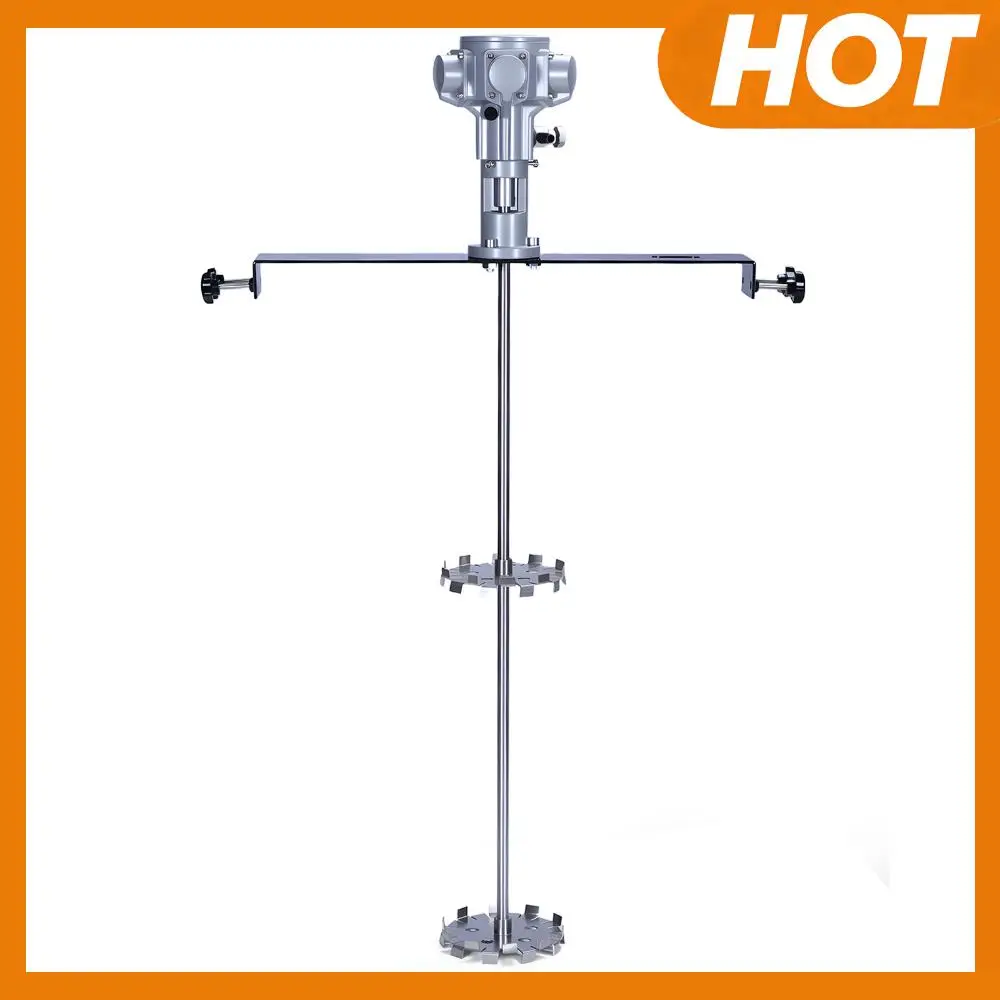 

Пневматический миксер для бочек 55 галлонов, 3/4 л.с., для химических материалов с вязкостью 1-5000 мПас, с кронштейном