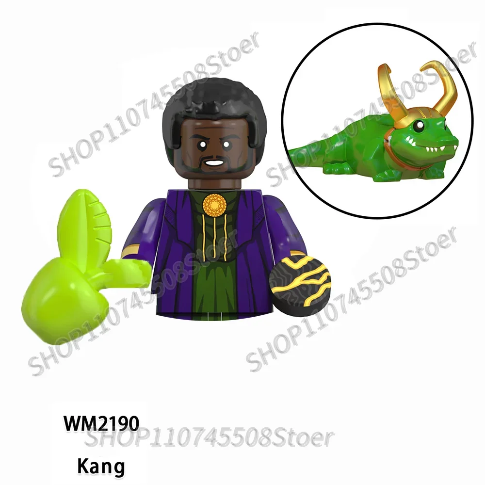 Heiße Sammelspielzeuge Marvel Bausteine Muse Daredevil Loki TVA Agent Mini-Bausteine Spielzeug Partygeschenke