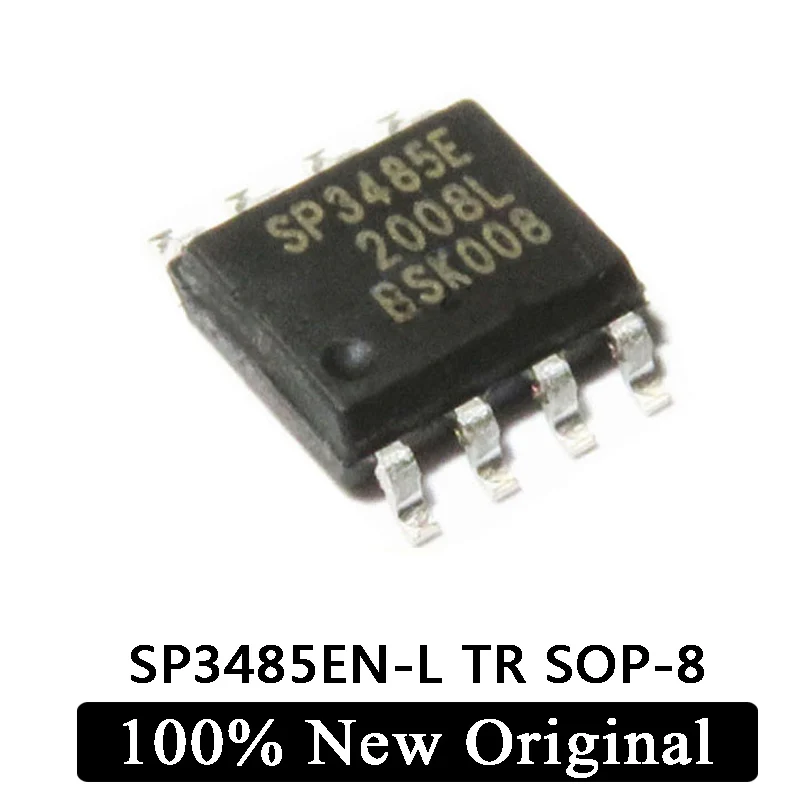 5Pcs 100% New Original SP3485EN-L/TR SOP-8 RS-485 SMD transceiver chip IC chip in stock Free Shipping