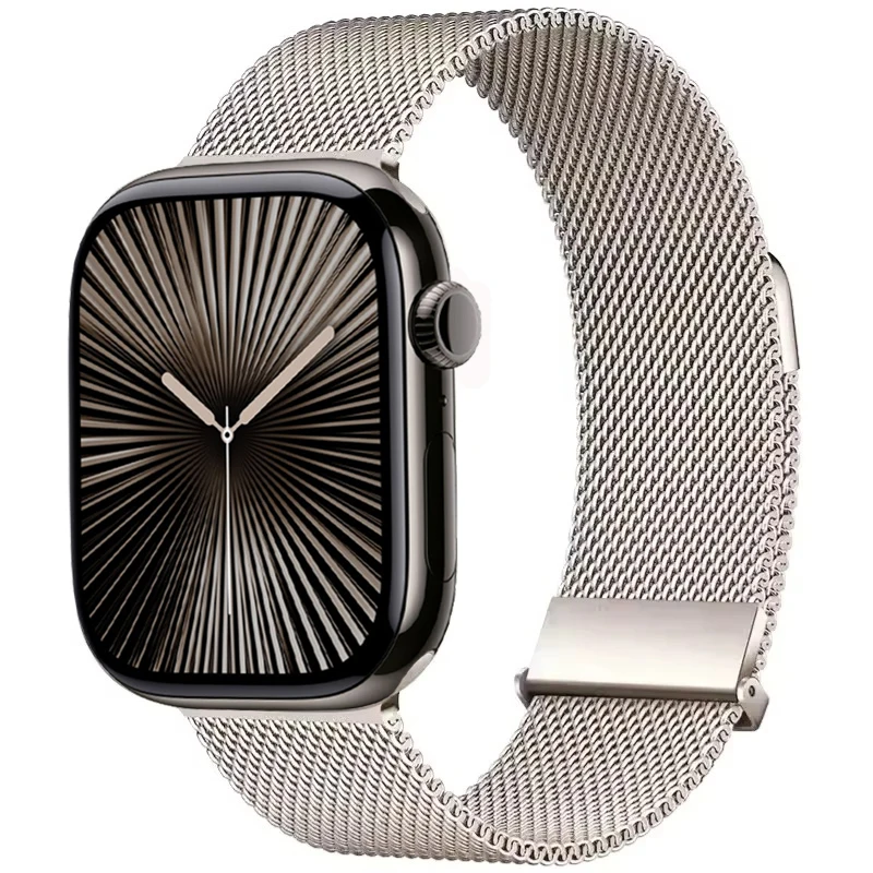 Milanese Strap for Apple Watch Band Ultra 2 10 9 8 7 49mm 46mm 45mm 41mm Magnetic Bracelet Wristband IWatch 6 5 4 SE 44mm 40mm