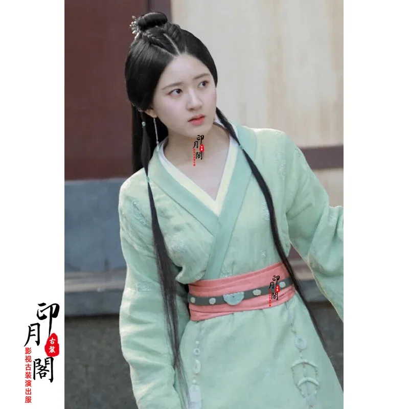 DY20봄과 가을 시대 전국 시대 Qin 및 Han 왕조 Zhao Lusi Cheng Shaoshang 코스프레 의상 Han Fu Hallow