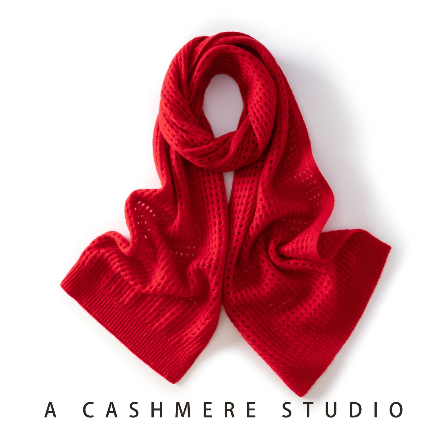 

Высококачественный шарф унисекс из натурального кашемира, зимний модный полый шарф, однотонный вязаный длинный шарф для мужчин и женщин, сохраняющий тепло