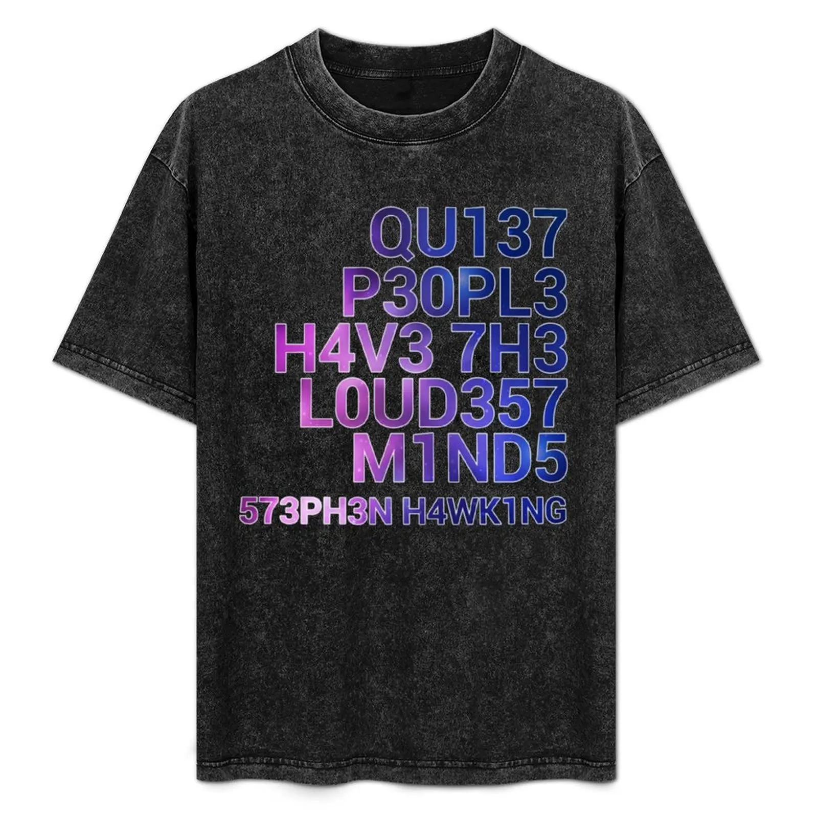 

Quiet People Have The Loudest Mind Science T Shirt Gifts for Women Men T-Shirt plain cotton graphic tees tees men clothes