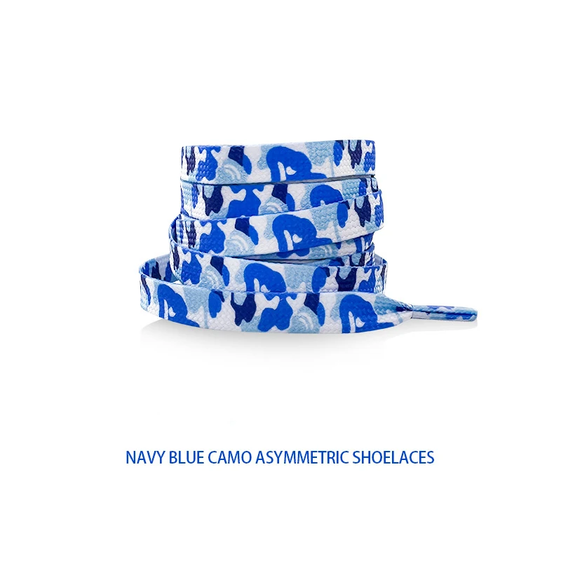 1 Pairs  Polyester Shoelaces  for Boots Running Shoelaces Laces for Sneaker Shoelaces Camo Ski Skates Sports image 5
