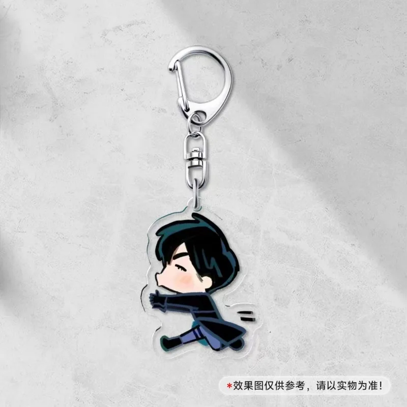 Anime KeyChain Women IVAN TILL Key Chain for Men ALIEN STAGE Key Ring Acrylic Car Keyring Party Pendant Cos Girls Gift Jewelry