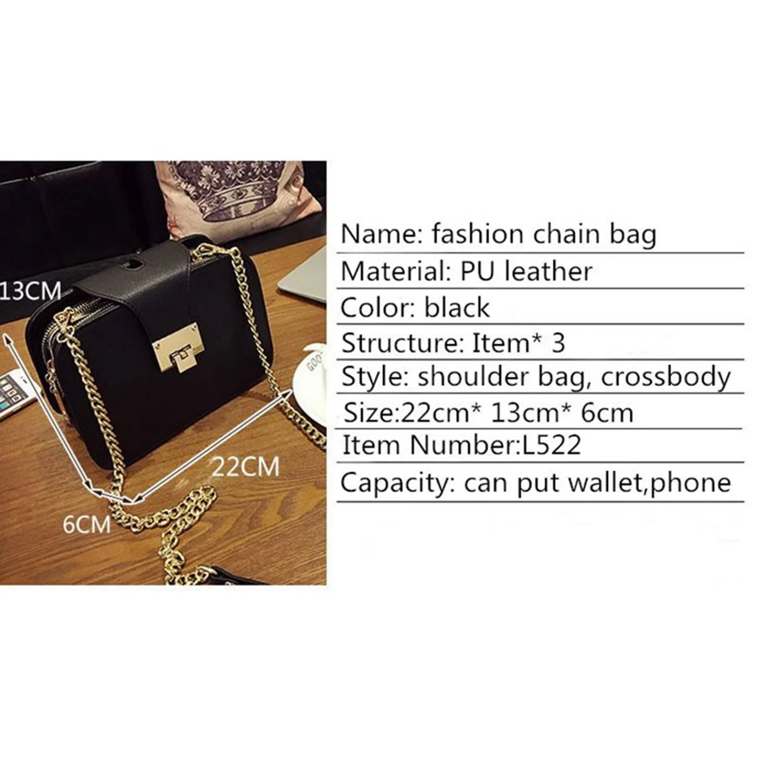 ABQR Весенняя женская сумка через плечо с ремешком-цепочкой и клапаном, дизайнерские сумки, клатч, женские сумки-мессенджеры с металлической пряжкой