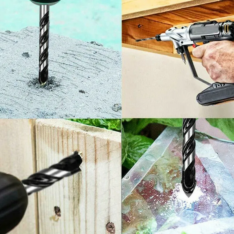 

Удобное, легкое позиционирование, без тремора, практичное сверло с гладкими отверстиями, напольное стекло, 5 шт., сверла по бетону, гранит