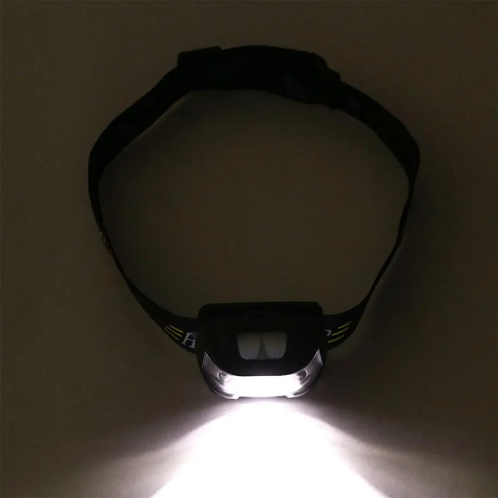 Outdoor LED Intelligent Sensor Rechargeable Fishing Headlight Head Light Flashlight Torch Headlamp