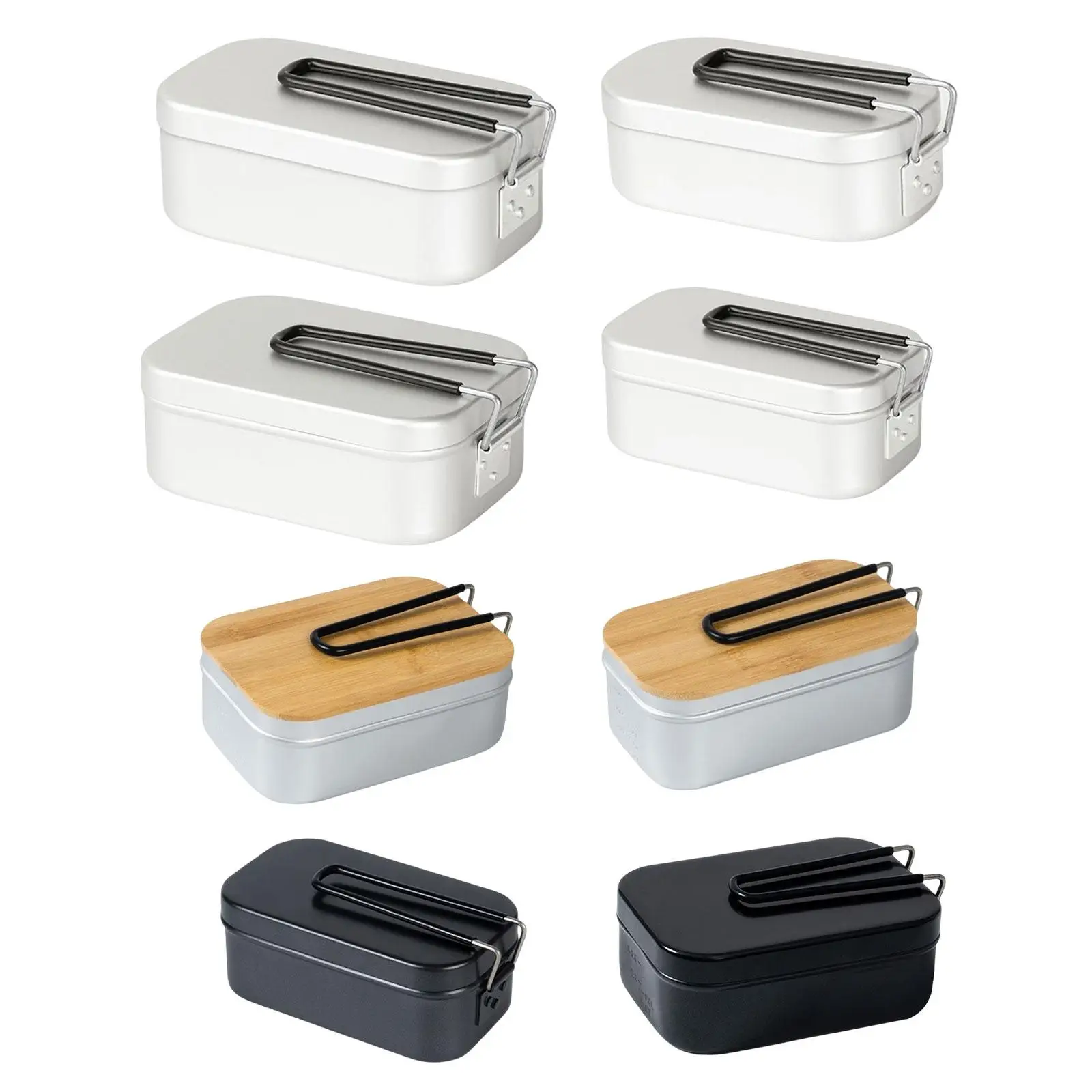 Lunch Containers Snack Box for Adult Kids Insulated Leakproof Rectangle Lunch