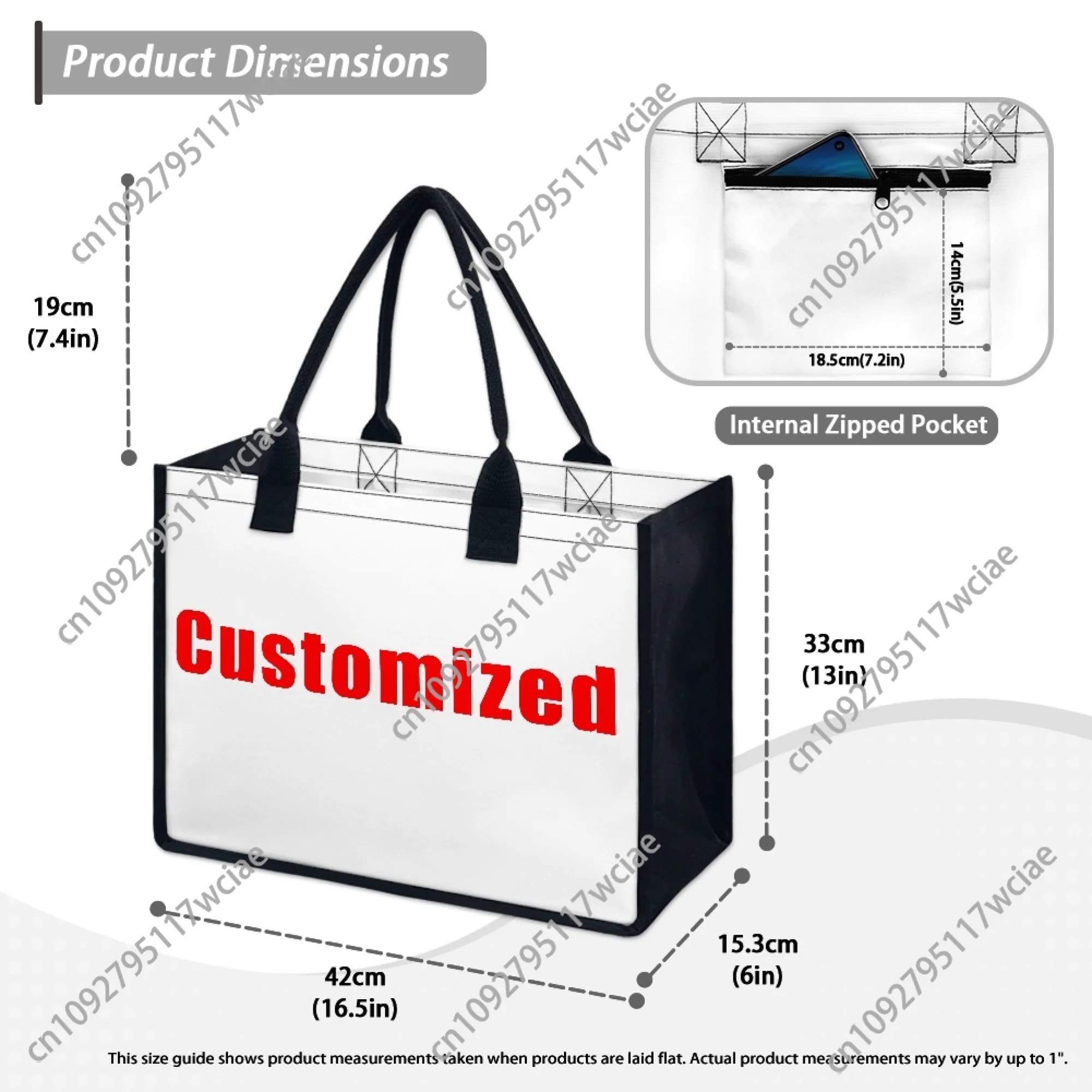 هالوين اليقطين مهرج حقيبة يد مخصصة للمرأة حقيبة قماش قنب شخصية حمل حقيبة كتف السفر حفلة الشاطئ هدية