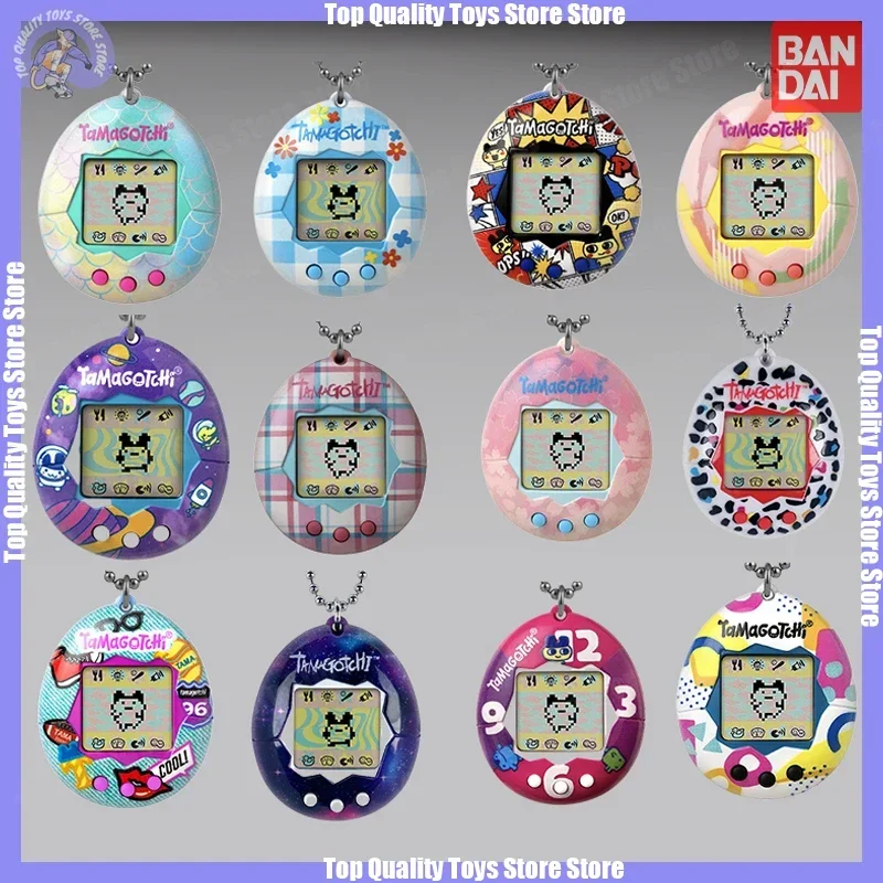 Bandai oryginalny Tamagotchi 25. rocznica elektroniczne wirtualne zwierzęta maszyna konsola do gier zabawki dla dzieci Kawaii urodziny prezent dla