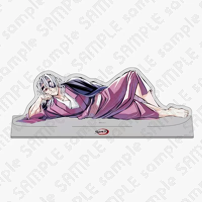 Game Rengoku Kyoujurou Uzui Tengen Acrylic Stand Doll Anime Figure Model Plate Cosplay Toy for Gift