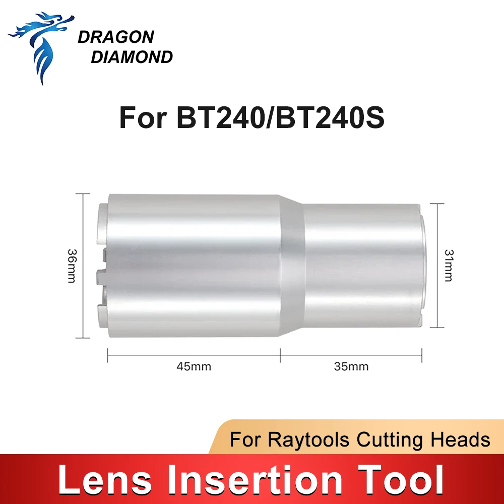 1PC Laser Lens Insert Disassembly Tool For Raytools BM110 BM109 BT210S BT240S Fiber Laser Cutting Head Lens Insertion Tool