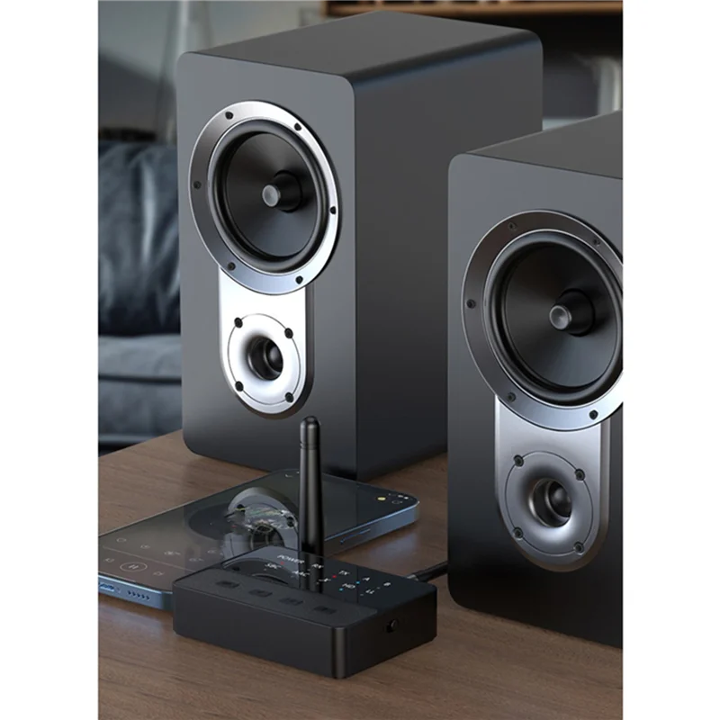 A99E-2X 5.3 بلوتوث محول الصوت Aptx/HD/LL استقبال الصوت الارسال اللاسلكية HIFI محول ستيريو ضياع الصوت #4