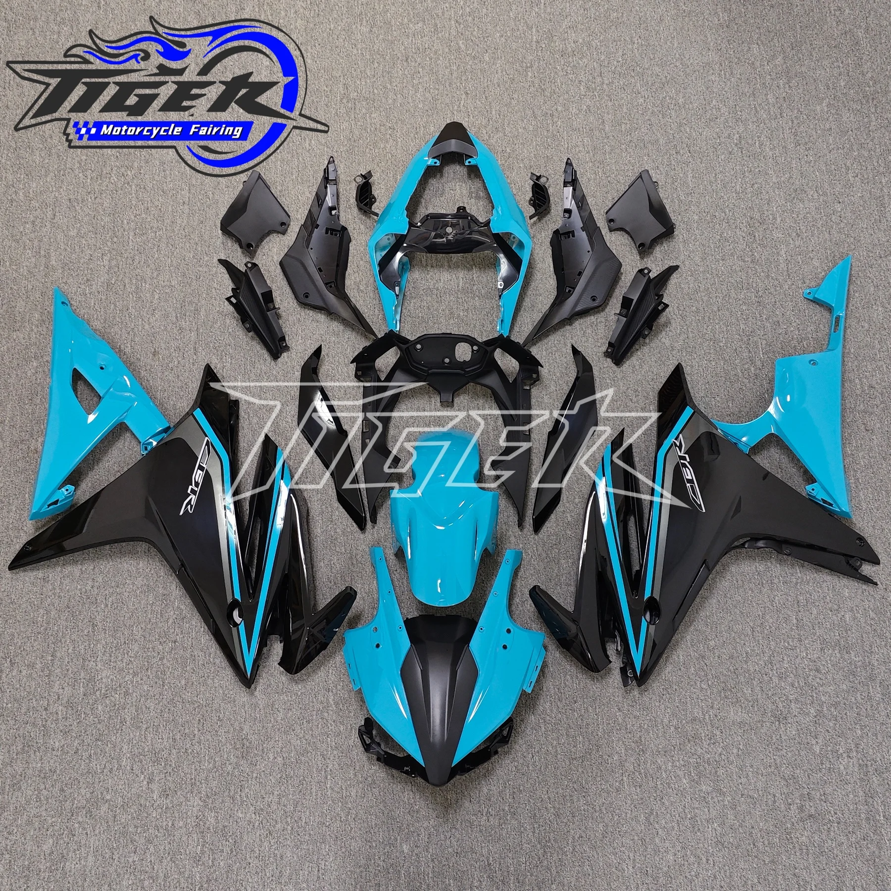 Body Panel Cap For HONDA CBR500R 2018 2017 CBR 500R 2016 Motorcycle Fairing Kit | Cool Chameleon Purple Blue