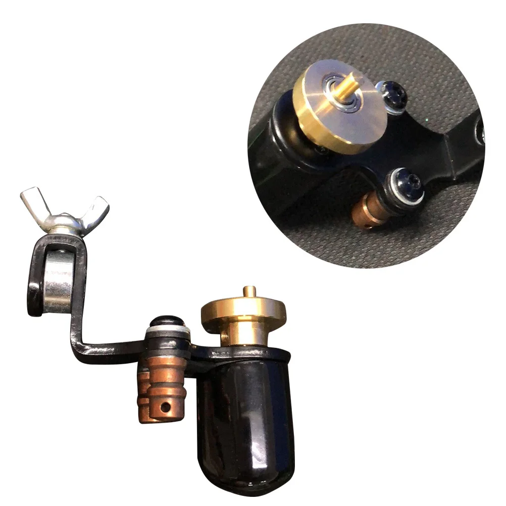 

Rotary Tattoo Machine Dragonfly Shader Liner Motor Kit Black Aluminum Alloy Silent Low Vibration Adjustable Force