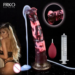 FRKO Animal Penis Knot Horse Enjaculation Dildo Squirting Cock Vaginal G-Spot Stimulation Women Anal Plug Adult Supplies 18+