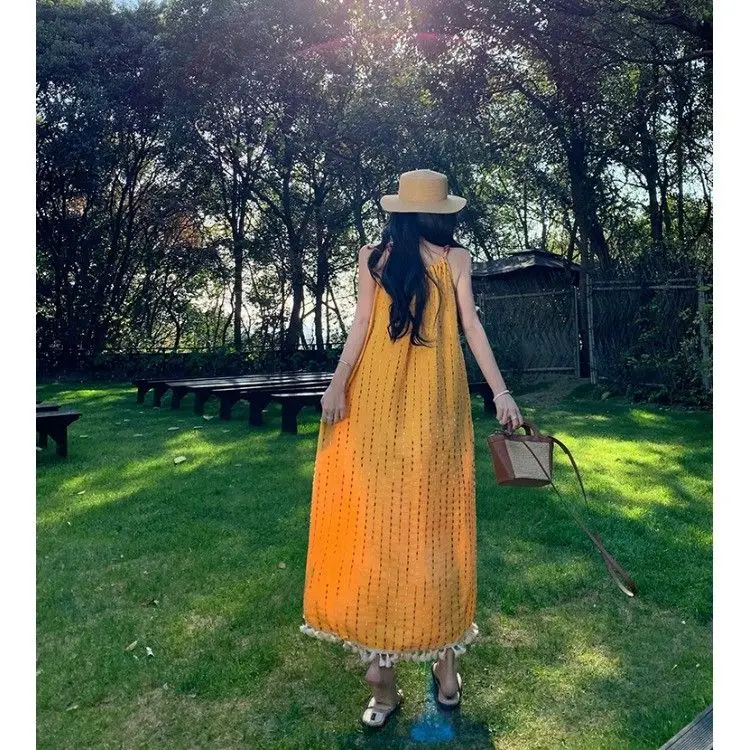 Vestidos sem mangas femininos em rosa inverno drapeado dobrado plissado babado balançando fluindo swish em camadas flowy simples