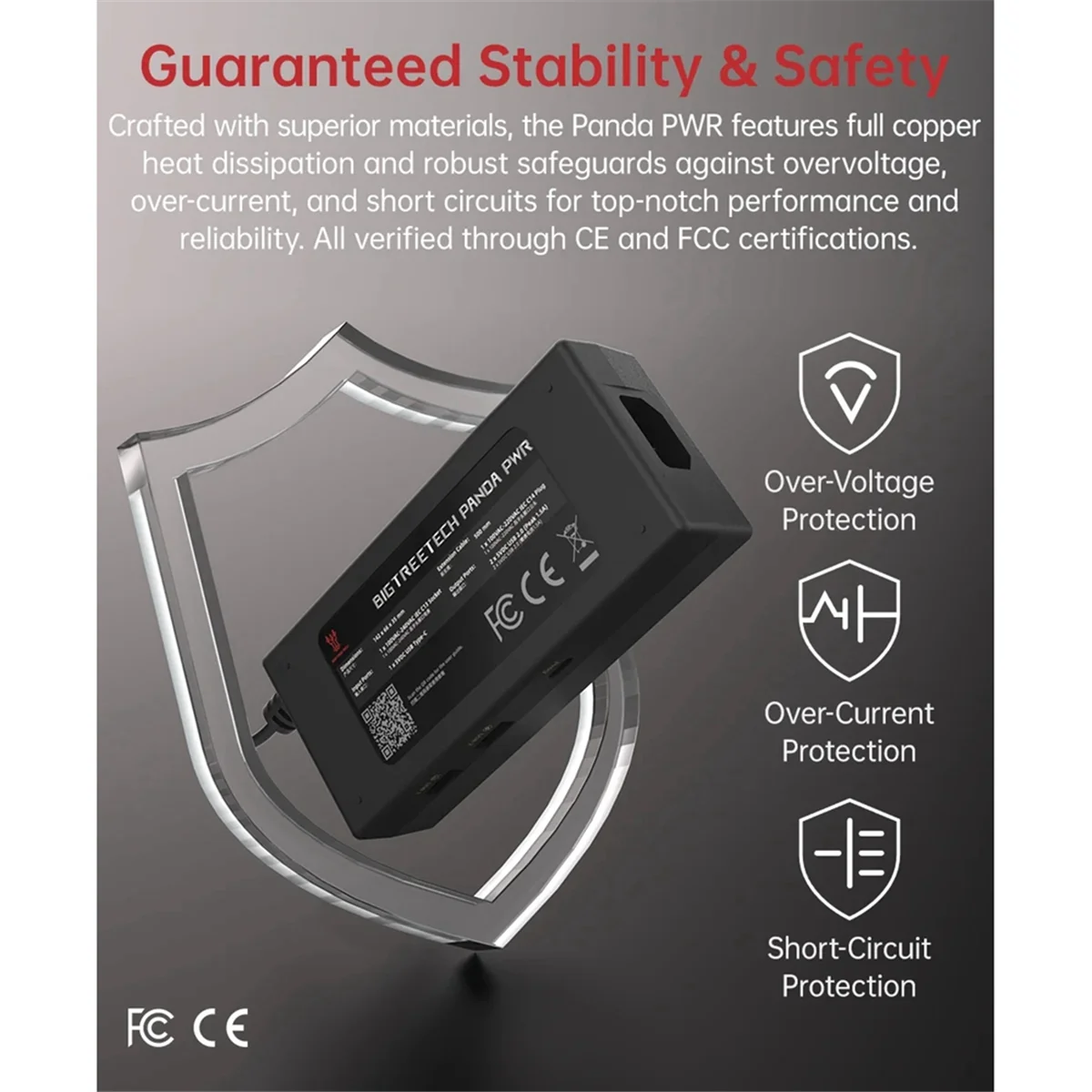 BIGTREETECH Panda PWR Power Contrôle sans fil Contrôle multi-imprimante