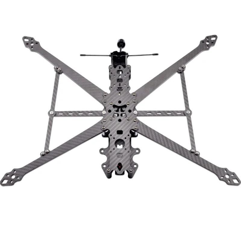 Carbon fiber/crossing machine/rack 7 -inch/10 -inch long navigator/carbon rack drone flower flying FPV kit