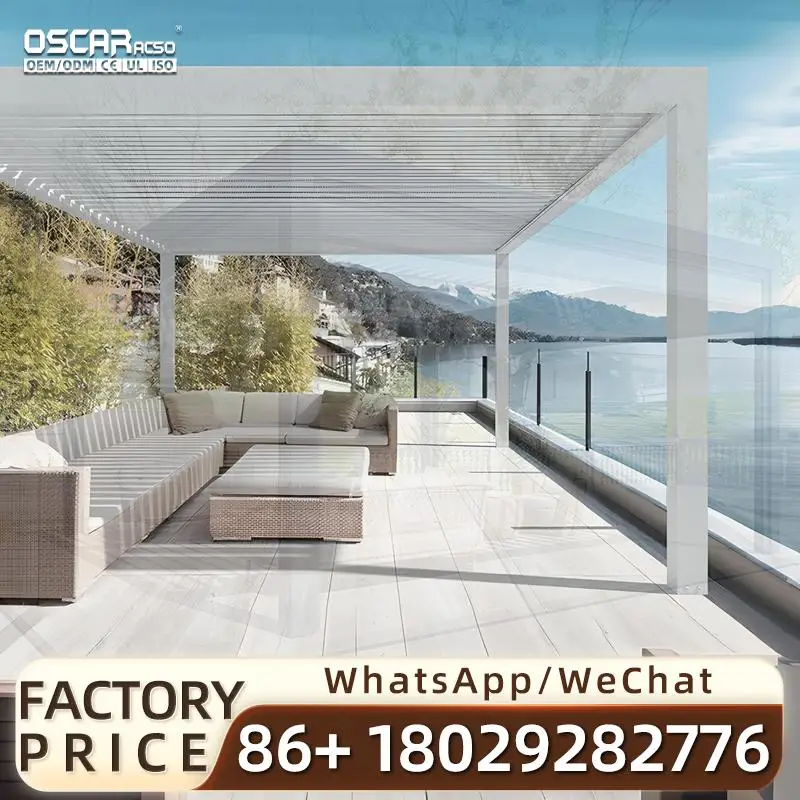 

5x4 алюминиевая уличная беседка, легко собрать, водонепроницаемая, современная со стеклянной дверью для садов, патио, беседки