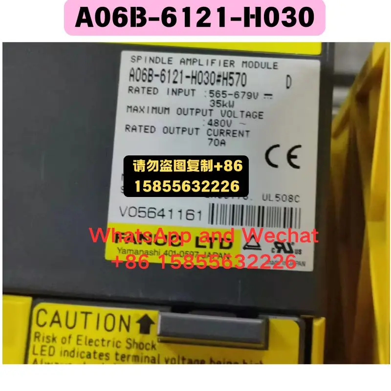 

Б/у драйвер A06B-6121-H030 Функциональный тест ОК Быстрая доставка