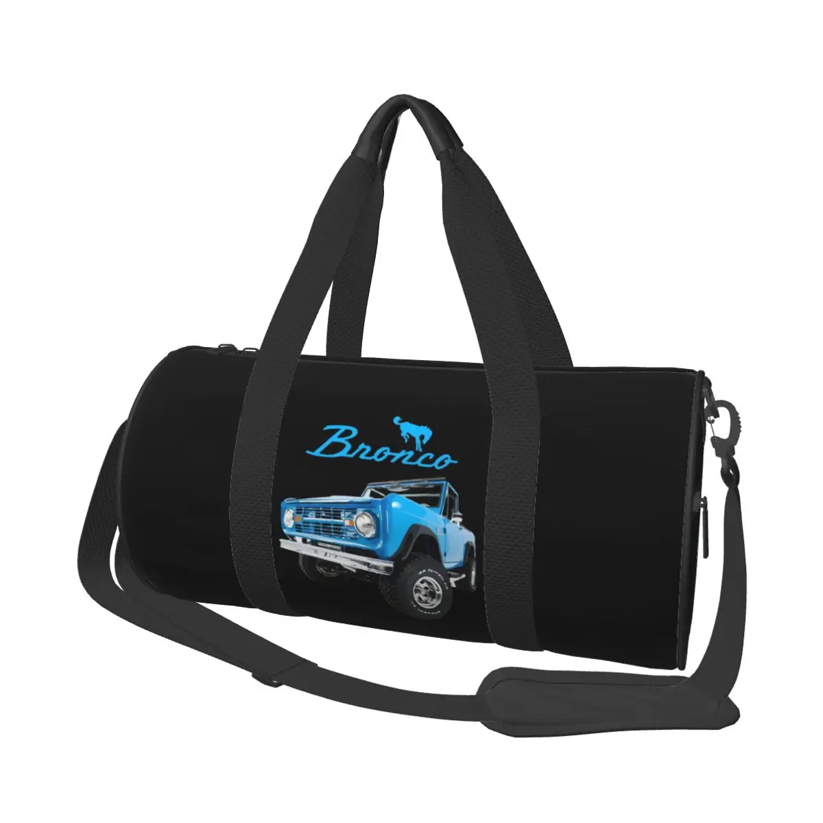 

1966 Blue Ford Bronco Socks12 Large Duffle Gym Bag Multi-Functional Duffle Travel Bags Handbags Fitness bag