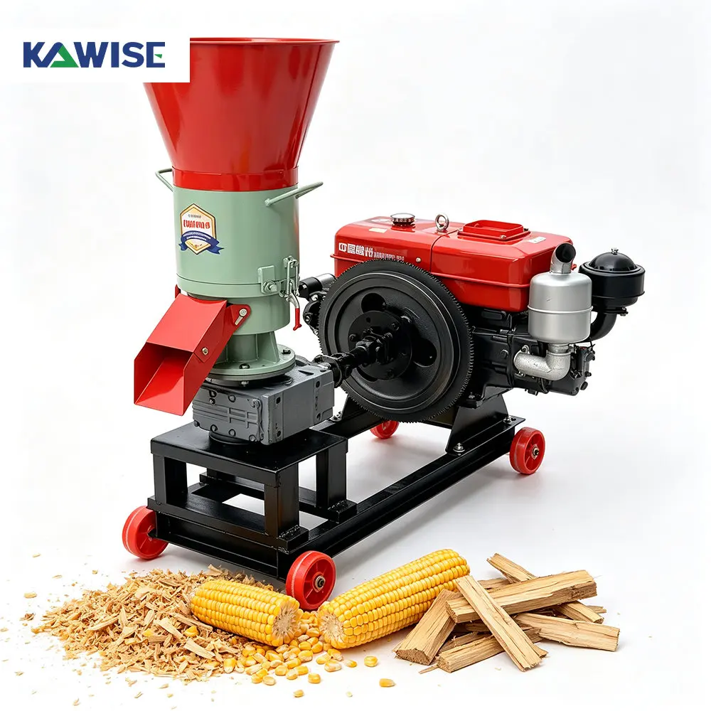 Die sel Pellet Making Machine For Biomass Wood Sawdust Agricultural Waste And Animal Feed