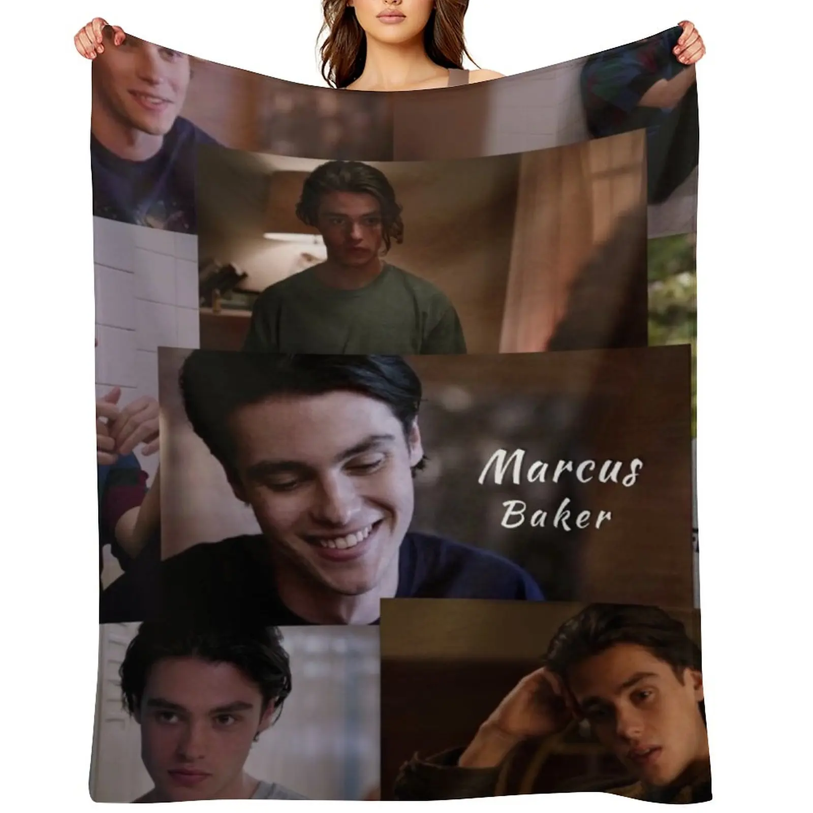 

Marcus Baker from Ginny and Georgia Throw Blanket blankets and throws Plush Blankets For Bed Hairy Blankets