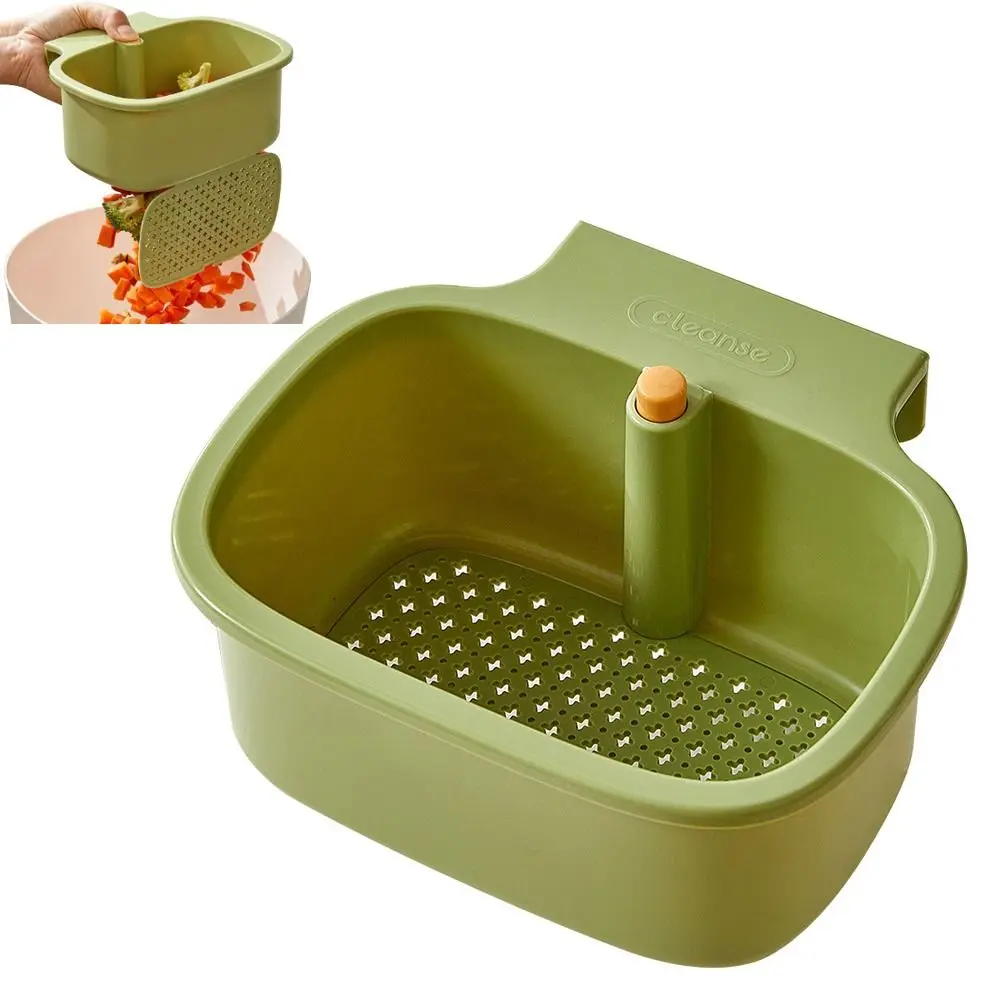 

Подвесной фильтр для раковины 2 в 1, корзина для быстрого слива, креативный кухонный фильтр для мусора, большая емкость, многофункциональный