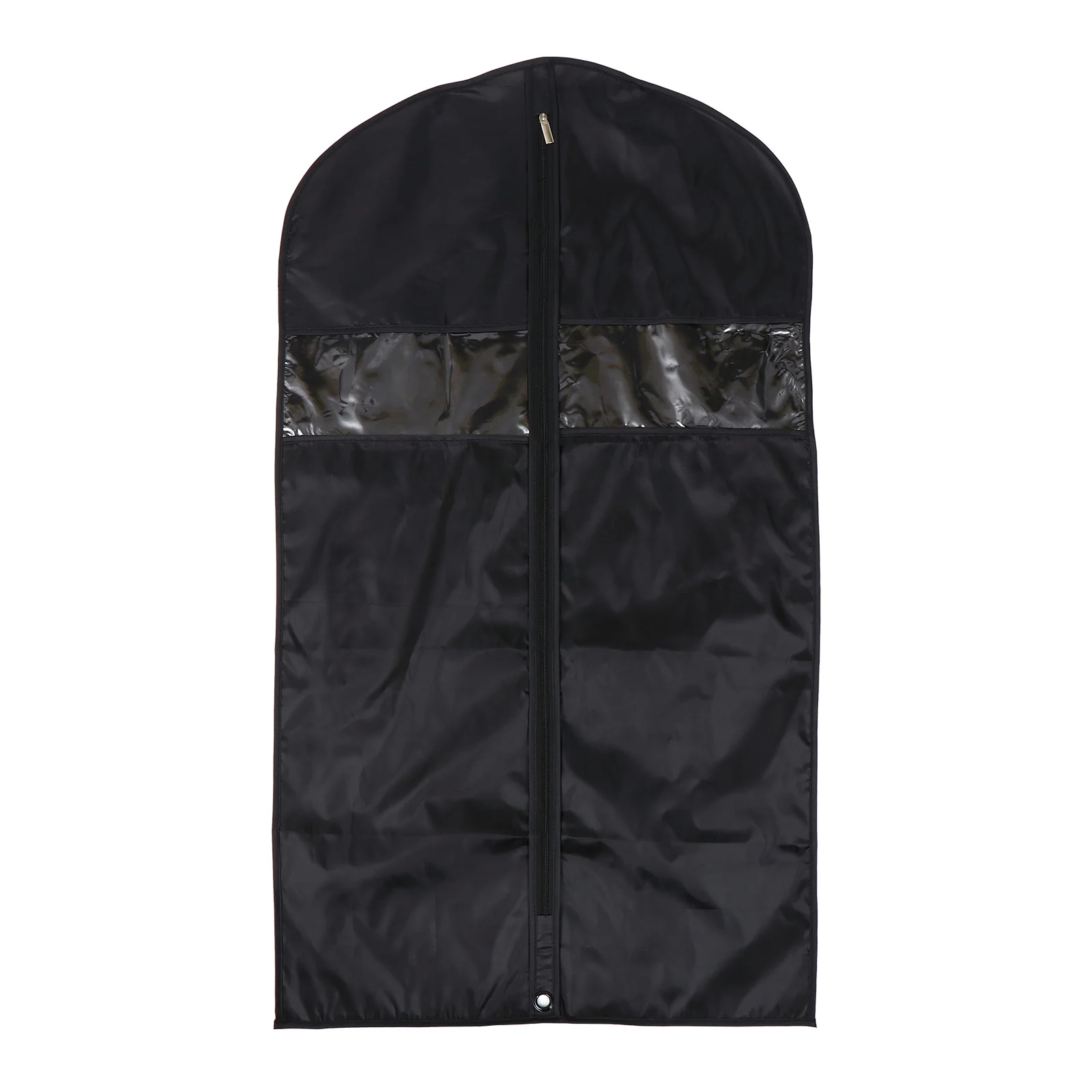 1 قطعة قماش أكسفورد المتضخم صندوق تخزين ملابس حقيبة قابل للغسل خفيفة الوزن الغبار تصميم سستة للسفر الاستخدام المنزلي المعلق