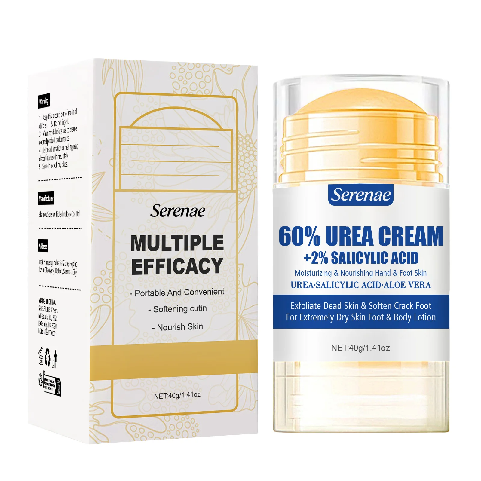 Krim Kaki Urea 60% + Asam Sali - Urea Foot Cream ulasan dan harga