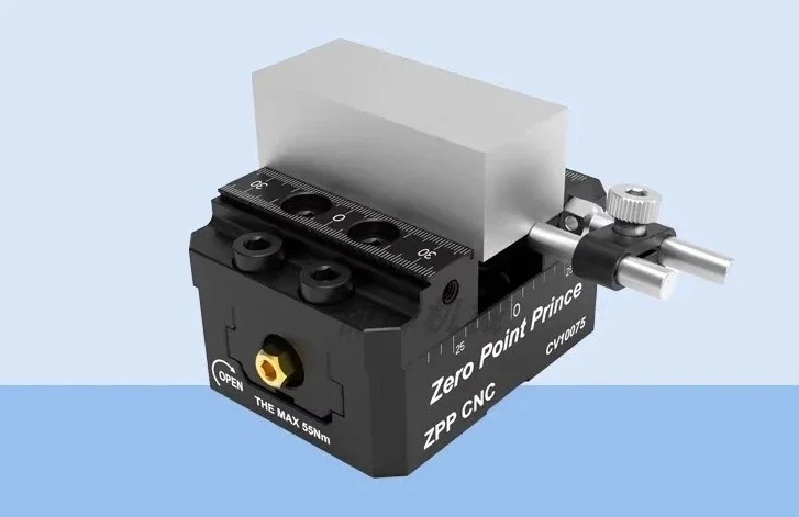 CNC Workpiece Milling Machine Machining Single-sided Zero Point Quick Change Positioning Fixture