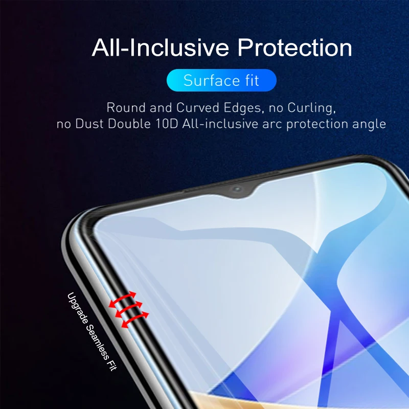 6in1 هيدروجيل لينة فيلم ل ممن لهم A17 A 17 17A كاميرا عدسة حامي ل ممن لهم A17K A 17 K 17A 6.56 بوصة فيلم حماية CPH2477