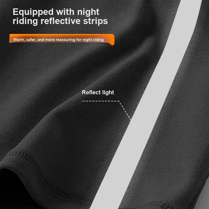 Thermal Neck Gaiter Color Dralon Windproof Parent child Reflective Strip Multifunctional Protective Cycling Face Cover