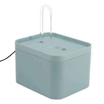 Cat Water Fountain Auto Filter USB Electric Mute Cat Drinker Bowl 1.5L Recirculate…