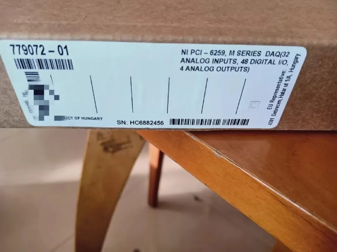 1PC 1PC New National Instruments NI PCI-6259 779072-01 NI Data Acquisition Card In Stock #familitrade