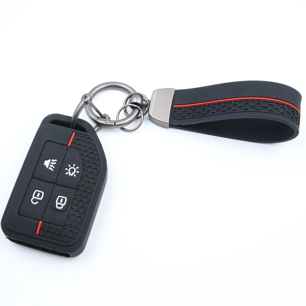 New Style High Quality Silicone For Volvo New FM FH Truck Key Case FH16 Tractor Van Heavy Truck Key Protective Cover Buckle