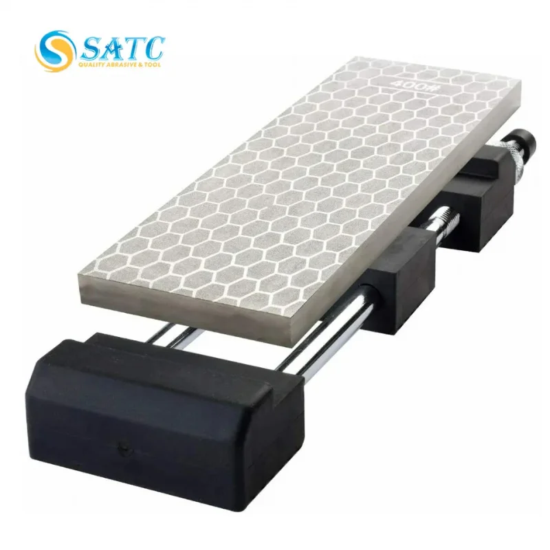 8 inch Double-Sided Sharpening 400/1000 Diamond Plate Honing Stone