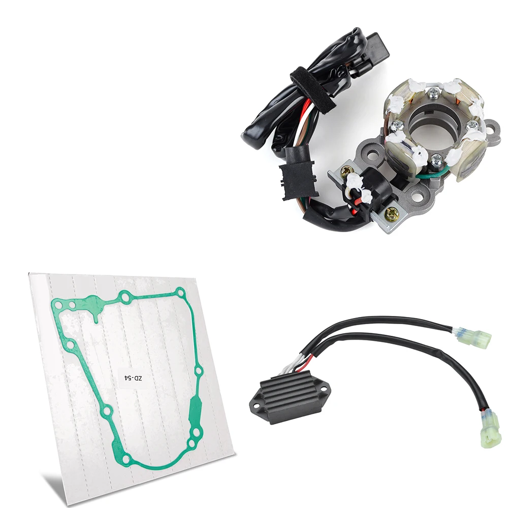 

Rectifier Regulator Stator Coil Gasket for Yamaha YZ450 YZ450F 2006-2009 YZ 450 YZ450F 50TH Anniversary 06 2S28556000 1DX8196000