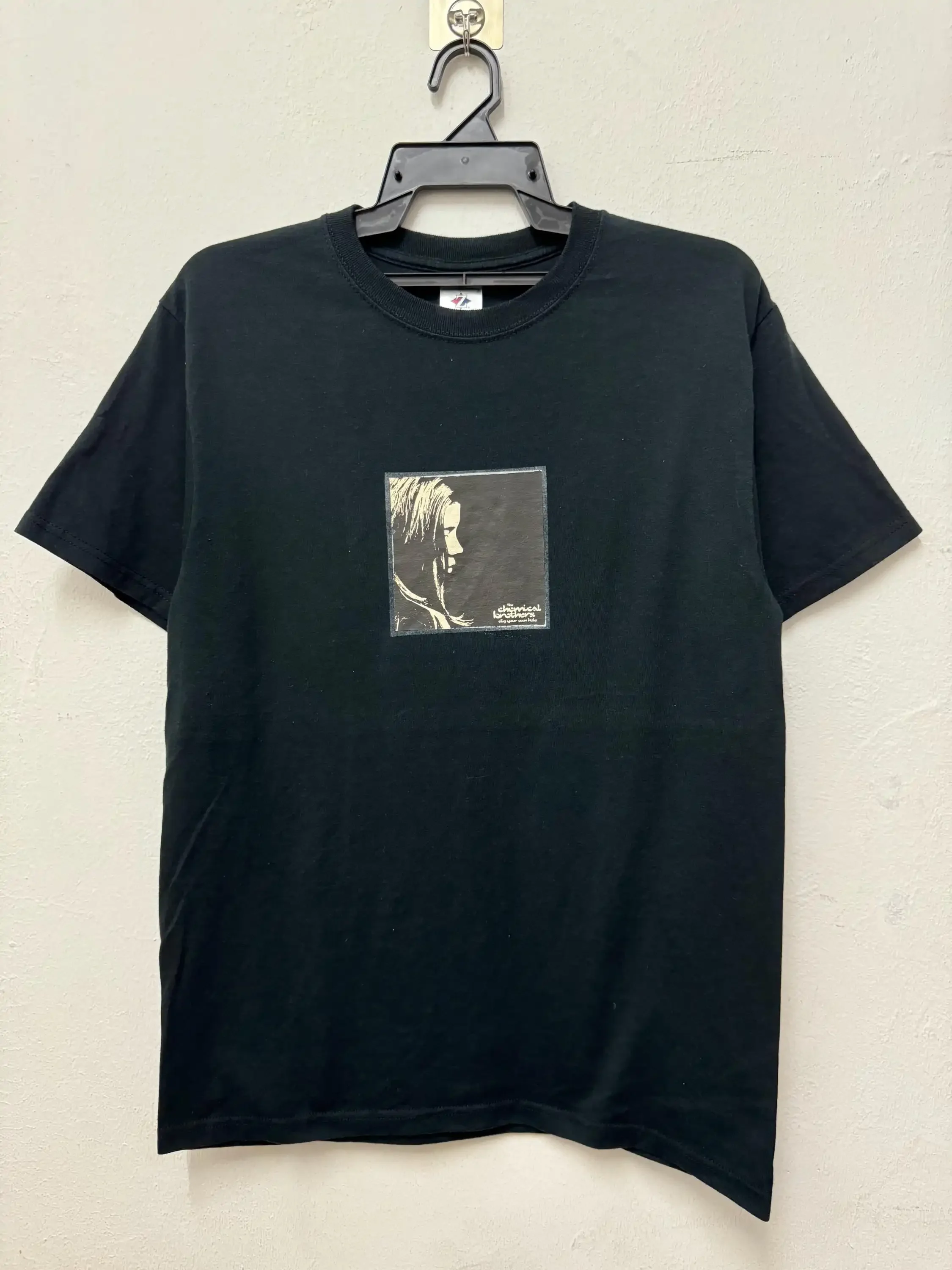 Vintage 90 s The Chemical Brothers English Electronic Duo Ed Simons Tom Rowlands Band T Shirt Rock Size M