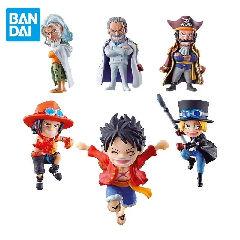 Bandai Gashapon oryginalna figurka Anime jedna sztuka Sabo Luffy bitwa morska 3 zabawki dla dzieci Model animacji prezenty kolekcjonerskie ozdoby