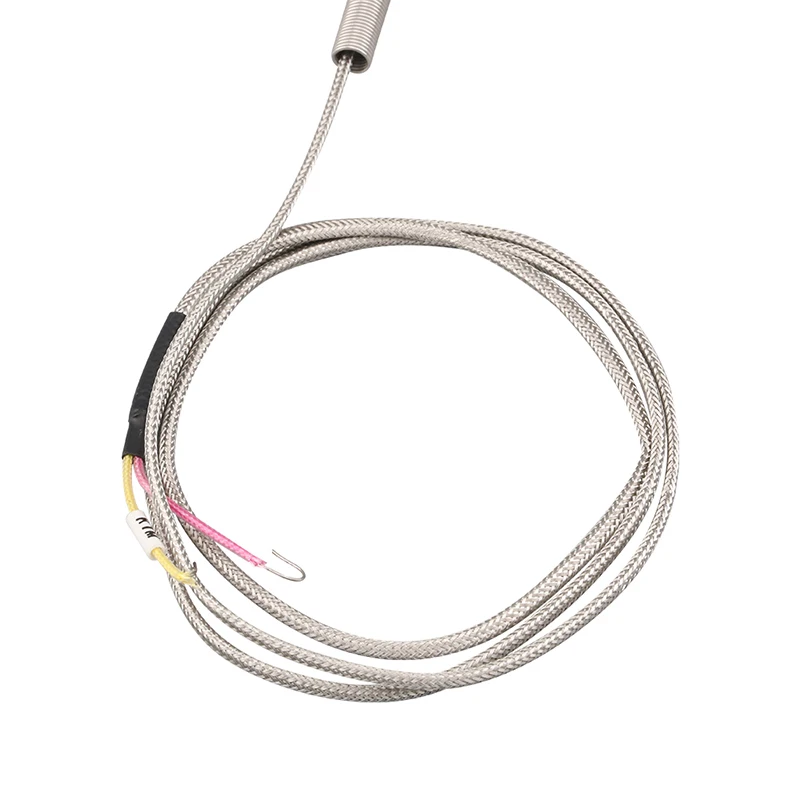 Ring Type Scalable Adjustable Hole Circle Hoop Clamp High 1250°C K Temperature Sensor 304 Stainless Steel Probe Thermocouple