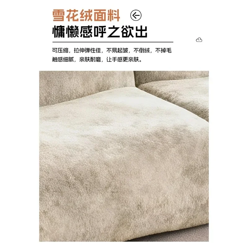 Vacuum compression sofa, straight row living room free combination special-shaped sofa