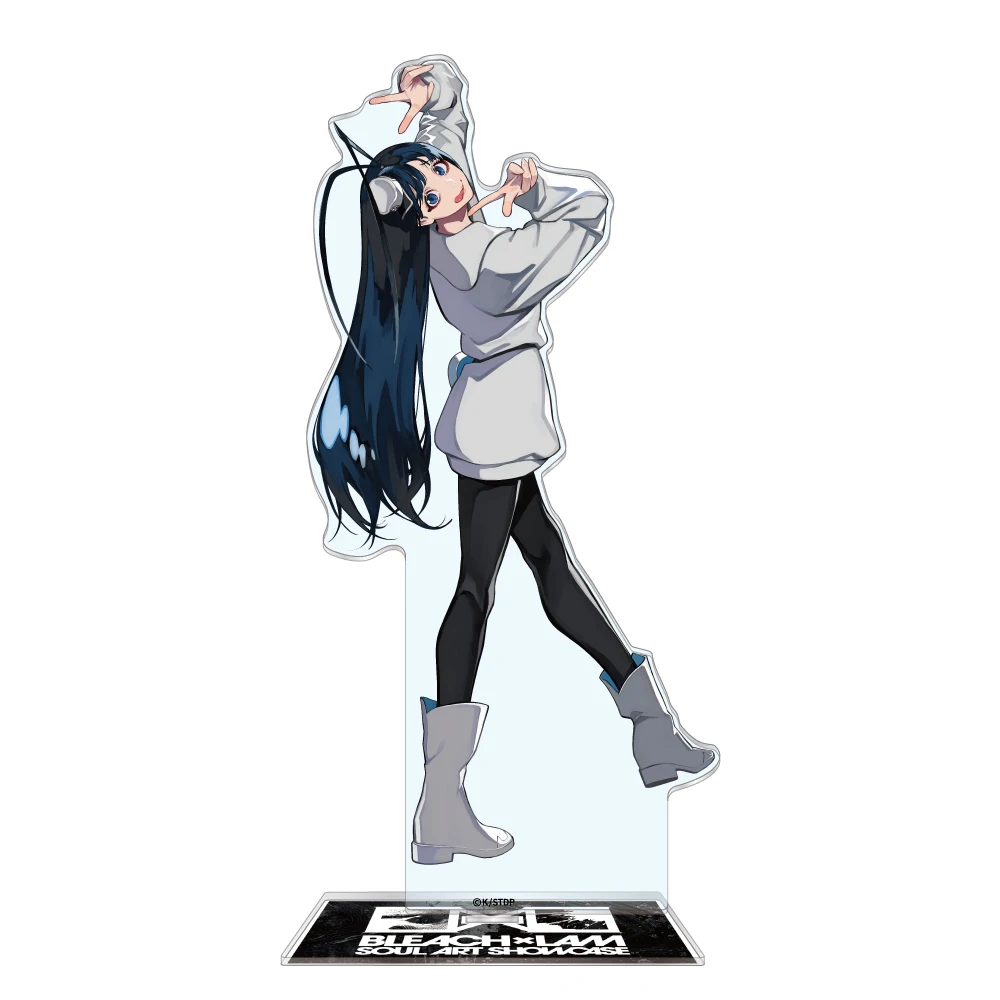 Mayuri Kurotsuchi Anime Figure Stand Acrylic Keychain New Bleach Style Standee Collectible view 2