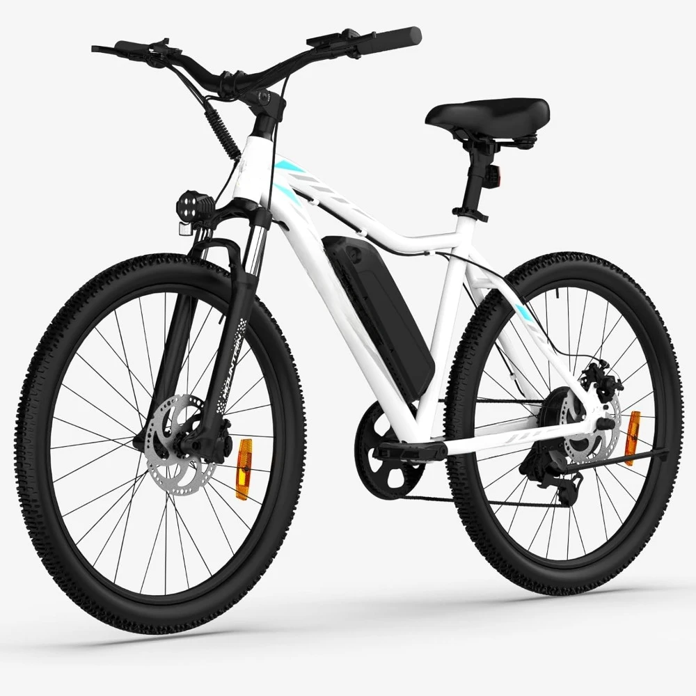 Electric Bike with 1000W Peak Motor and 468WH Removable Battery Ebike, Color LCD Display Commuting Electric Mountain Bike