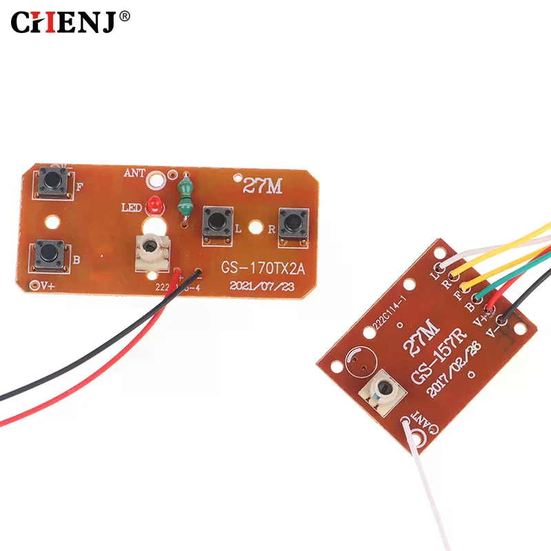 Picture 5: 4CH RC Remote Control Circuit PCB Transmitter Receiver Board RC Car Accessories with Antenna Radio System