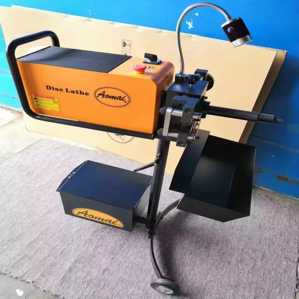 Full Automatic Brake Drum Lathe AM-983GD Brake Disc Aligner On Car and off-Car Disc Drum Brake Lathe Machine AM-983GD 3 in 1